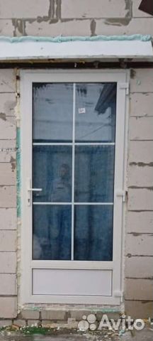 Дверь пластиковая новая 2050на950мм