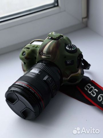 Камера canon 6D, объектив canon L 24-105