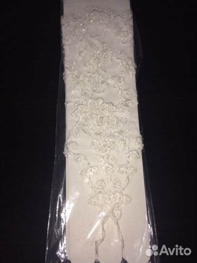 Перчатки свадебные