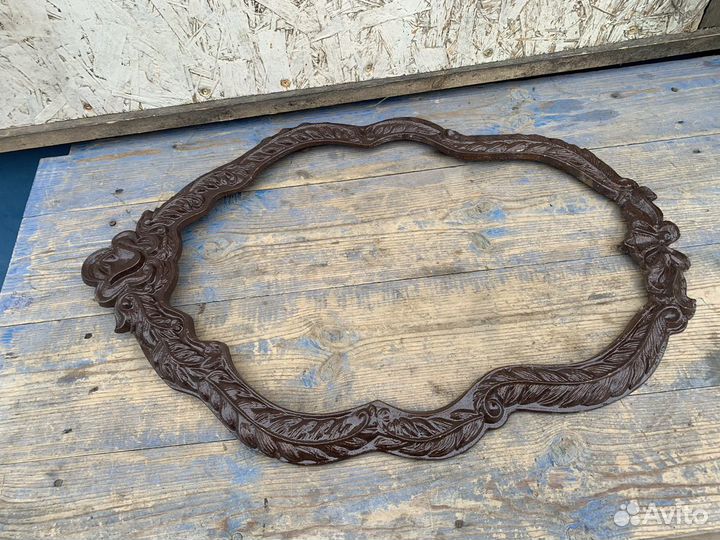 Рамка для зеркала силумин СССР винтаж 6