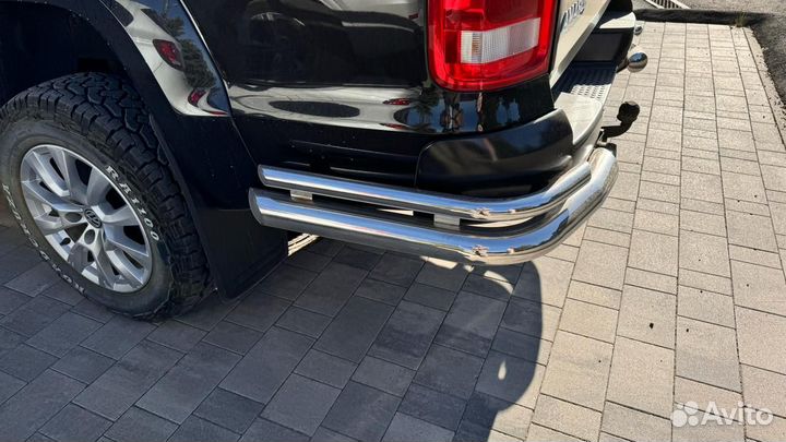 Защита заднего бампера Volkswagen Amarok