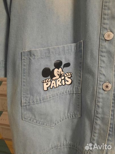 Джинсовая куртка женская 48-50р