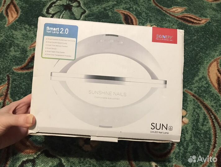 Лампа для маникюра SunUV Sun6