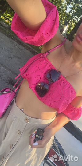 Юбка Zara,топ,сабо