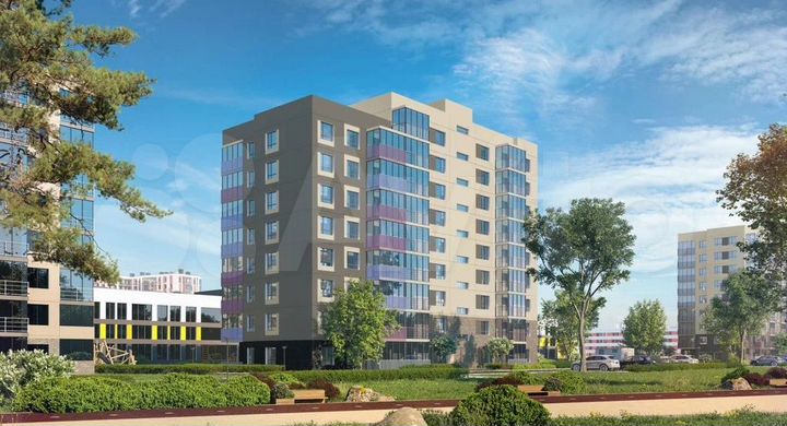 2-к. квартира, 51,6 м², 9/9 эт.