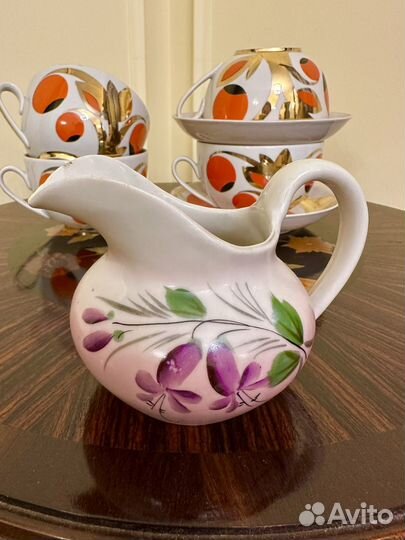 Молочник антикварный Кузнецова