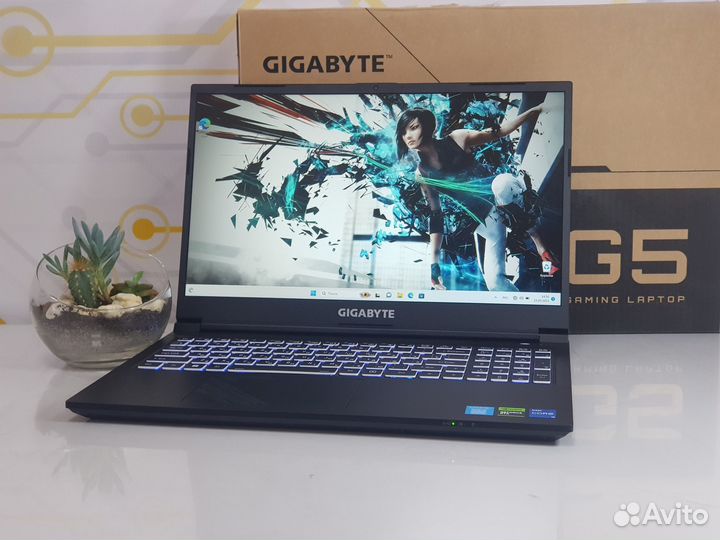 Ноутбук (Gigabyte, G5 MF, Intel, Core i5, 12500H 1