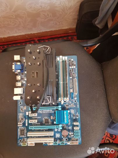 Комплект I7 3770K + Gigabyte GA-Z77-DS3H+16gb озу+