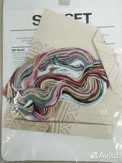 Dimensions Sunset 13092 печатный крест