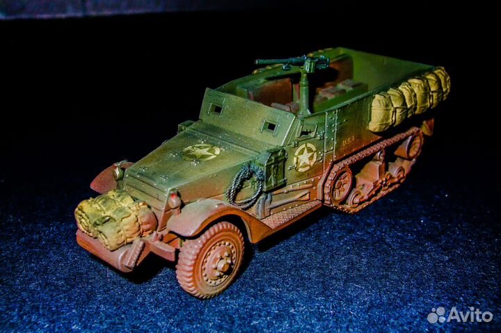 Модель 1/72 бтр M3 США Франция везеринг афтемаркет