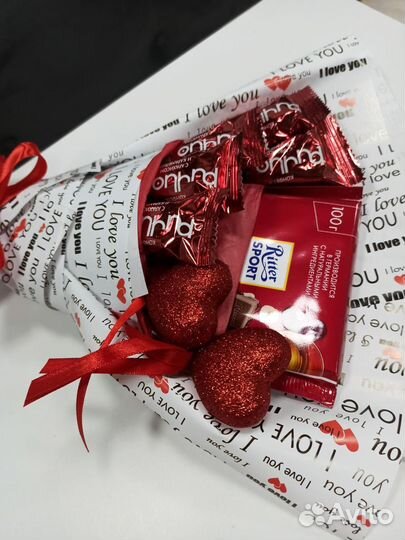 Сладкий букет “Дыхание любви”