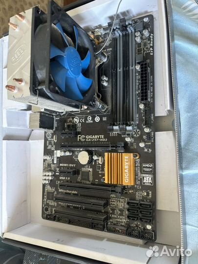 Материнская плата с процессором i7 4790