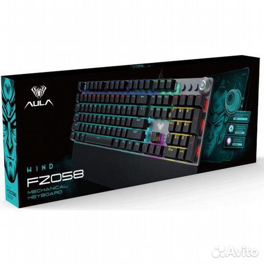 Клавиатура Механ-ая aula F2058