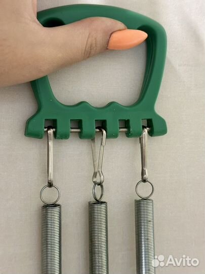 Эспандер пружинный СССР зеленый