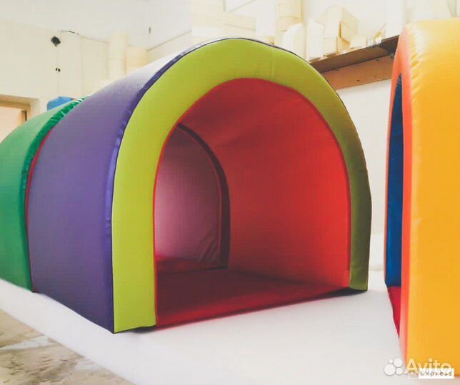 Мягкий игровой тоннель 1 секция
