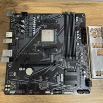 Комплект Gigabyte B550M K + Ryzen 7 2700, в идеале