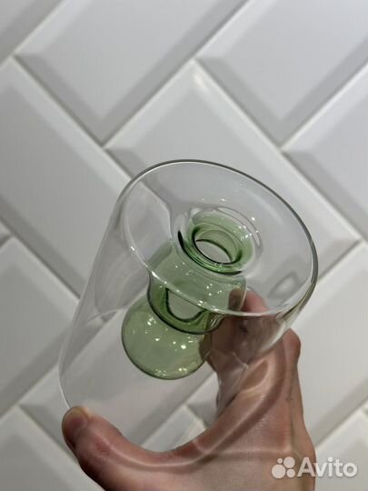 Ваза цветное стекло