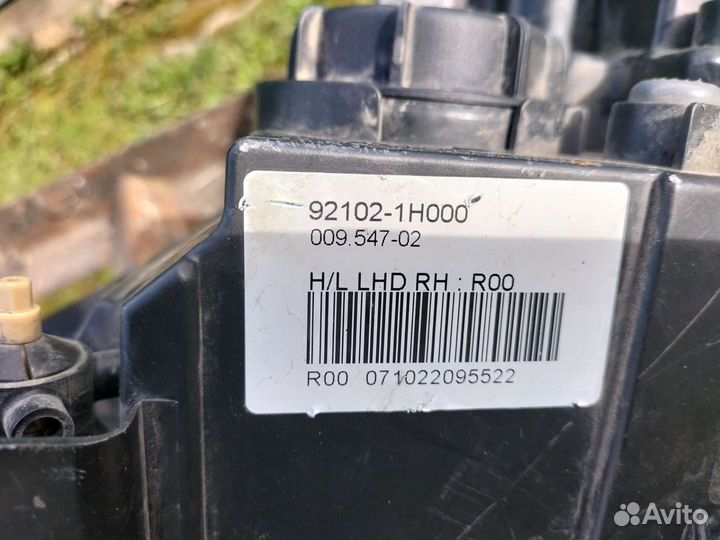 Фара правая kia ceed