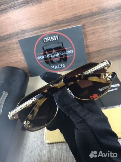 Очки chrome hearts boneyard 1