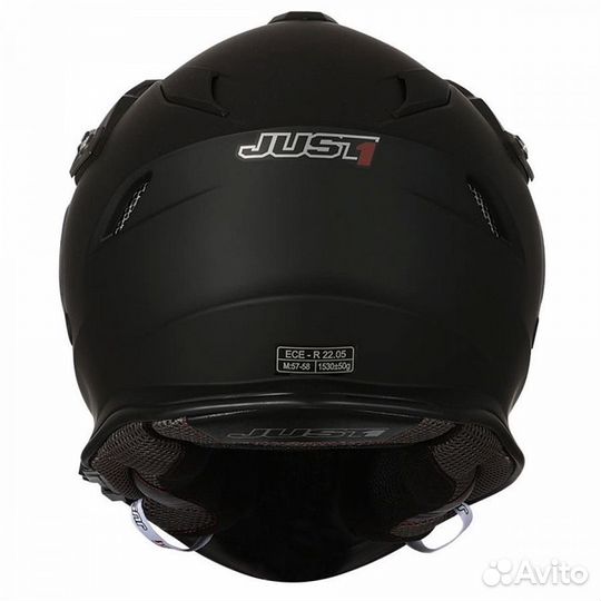 Шлем just1 J34 PRO solid Black Matt