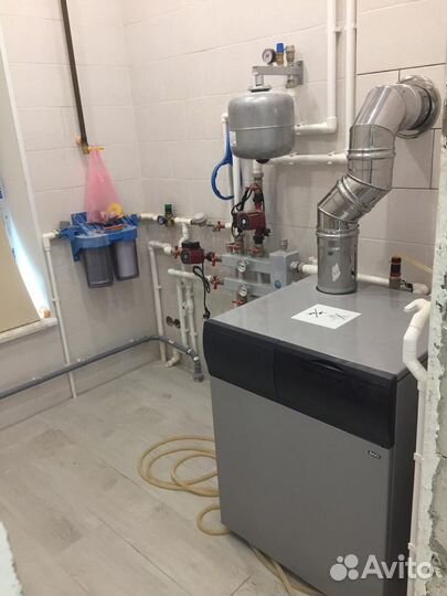 Монтаж отопления, водоснабжение, канализация