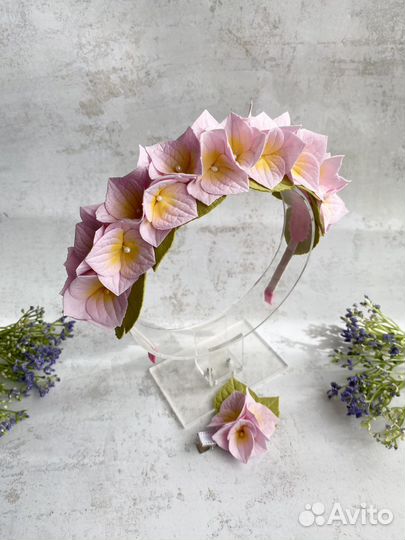 Ободок «Гортензии»