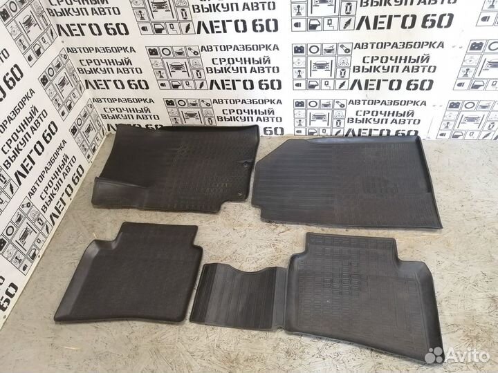 Коврики салона к-кт для Hyundai Solaris 2018