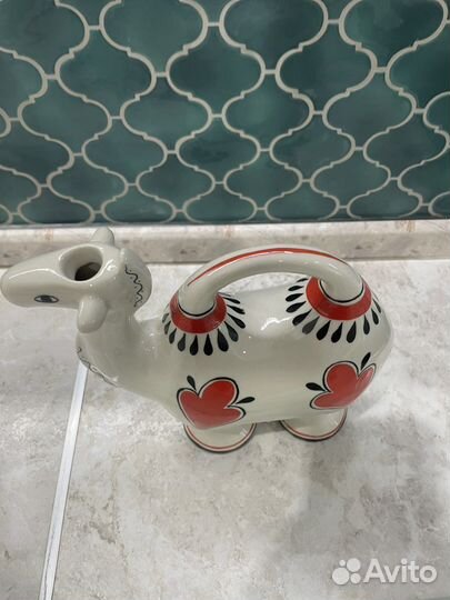 Верблюд СССР Гжель 60е