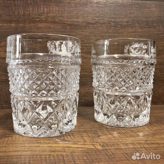Штоф и стаканы Богемия