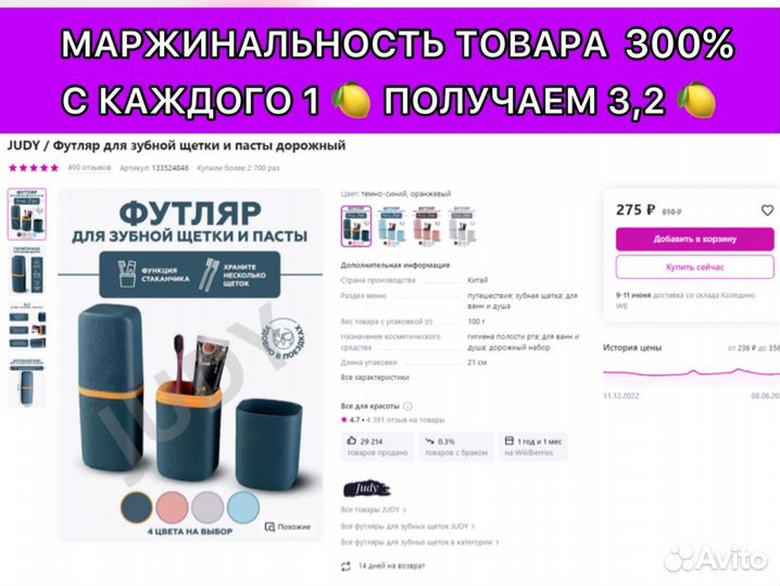 Ищу инвестора в бизнес на WB. 36 годовых