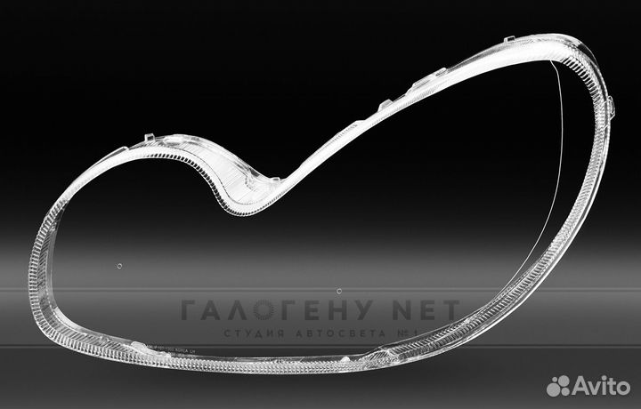 Стекло фары Hyundai Sonata EF тагаз 2001-2012 (лев