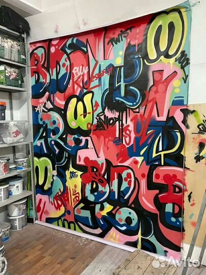 Граффити оформление стен