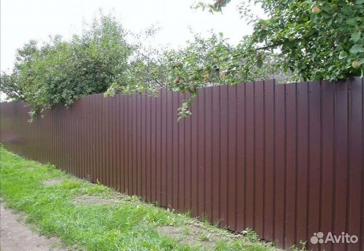 Забор под ключ