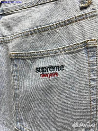 Джинсовые шорты Supreme