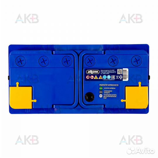 Аккумулятор автомобильный Аком 100 12V 100Ач 850A
