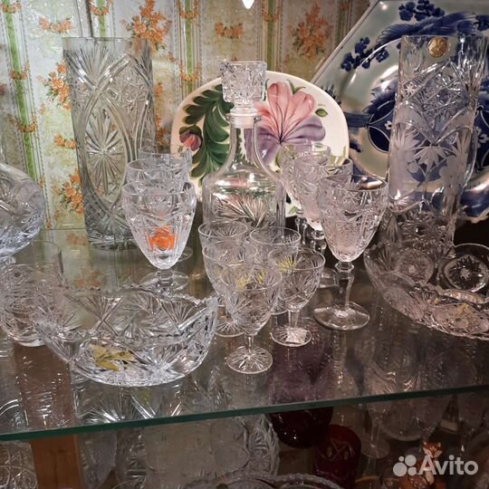 Графин.хрусталь.ссср.винтаж.много