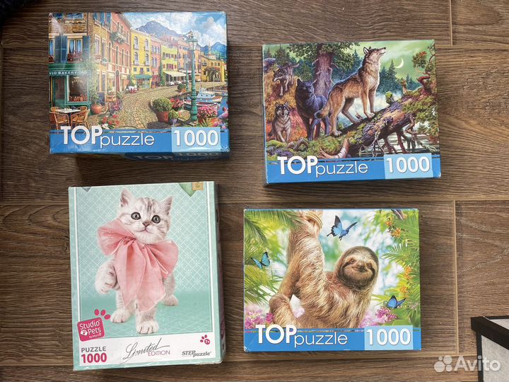 Пазлы, 1000 деталей / возможен обмен