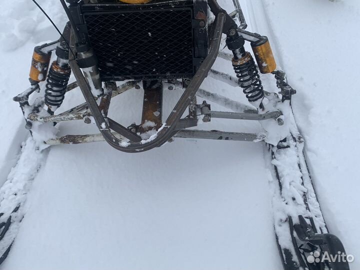 Самодельный снегоход