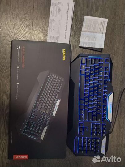 Lenovo legion K200 backlit gaming keyboard