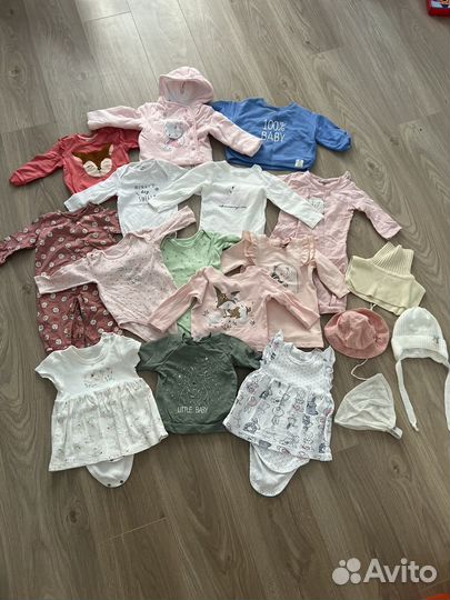 Пакет вещей для девочки