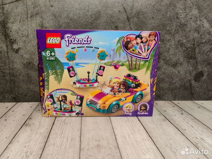 Конструктор Лего Френдс 41390 Машина со сценой