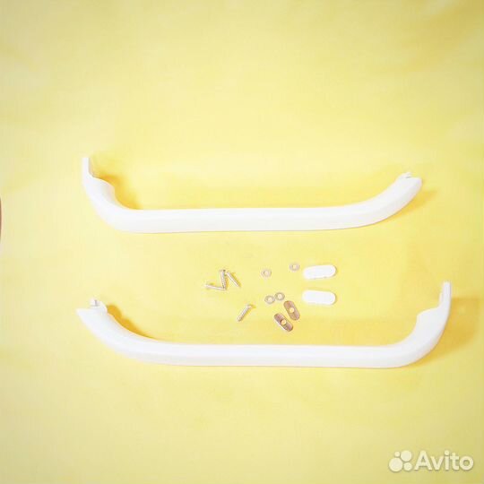 Ручки двери холодильника Bosch Siemens 320мм Белые