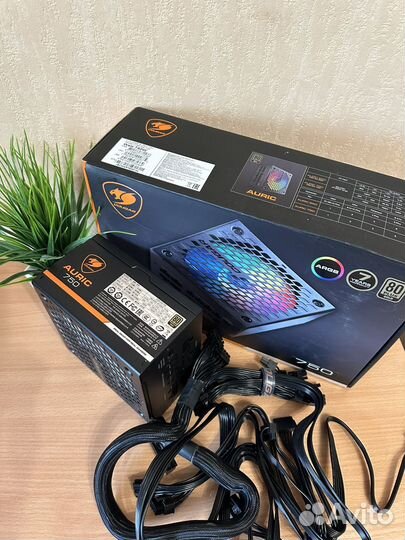Блок питания cougar 750w 80 gold auric на гарантии