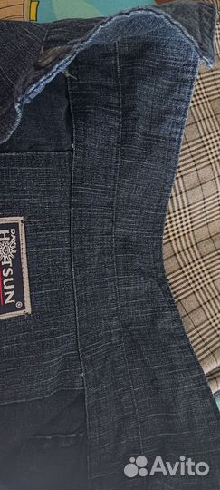 Рубашка джинсовая мужская