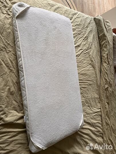 Матрас детский 120 60 с наматрасником б/у