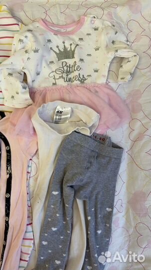 Пакеты с вещами для девочки до 1,5 лет бренды