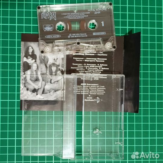 Аудиокассета Ария - Ночь Короче Дня