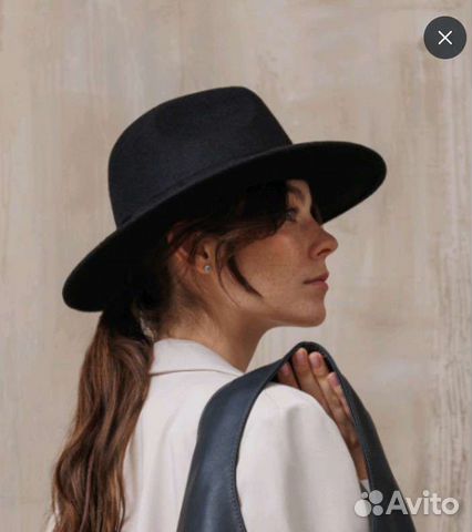 Шляпа фетровая женская