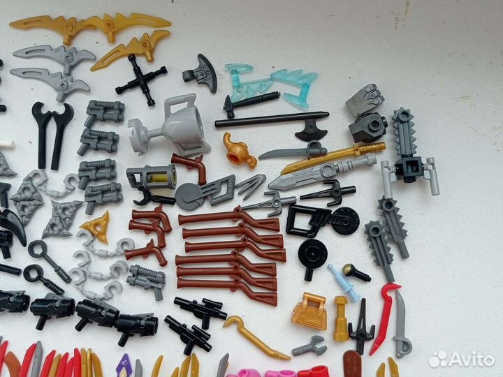 Lego Аксессуары, инструменты, оружие и др