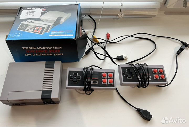 Игровая приставка dendy денди 620 игр